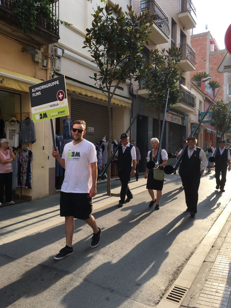 Volksmusik Festival Calella in Spanien